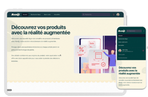 Image du projet Manĝi : Votre Réalité Augmentée Alimentaire